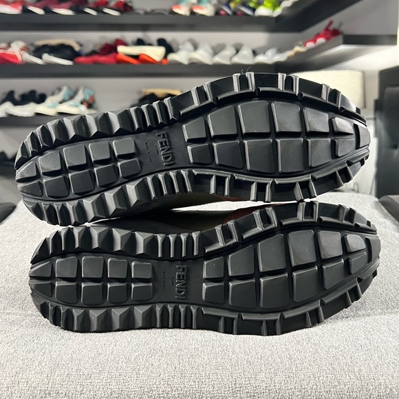 🛑SOLD🛑🌴FENDI MONSTER TRAINER SNEAKER ‘SUEDE’🌴 - Picture 6 of 11